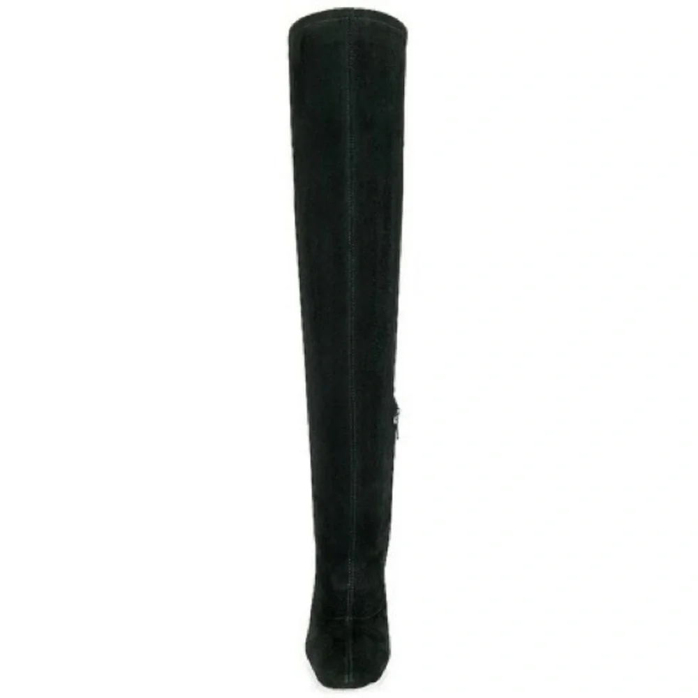 Sam Edelman Cosette Over-the-Knee Boots in Black Suede, REVOLVE Size 8.5 NEW